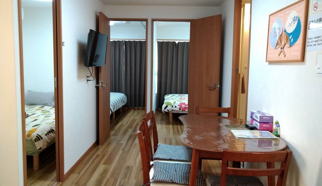 Kaminarimon 3/F 3 bedrooms, 5 beds, 2 to