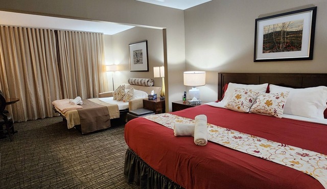 KingBed+Pool+HotTub+Sauna+ pet friendly