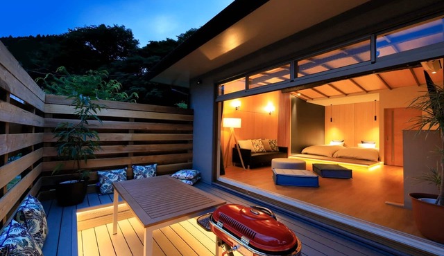Limited to 2 buildings Private openair bath BBQ terrace Separate villa pets allowed Room onl/Ashigarakamigun Kanagawa