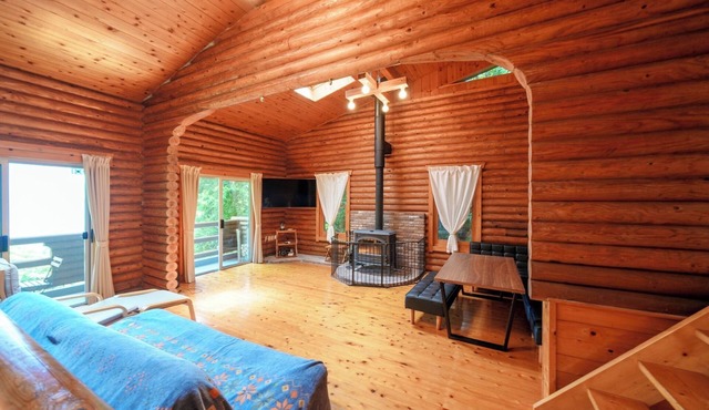 Log cabin hot spring with ocean view Private v/Atami Shizuoka