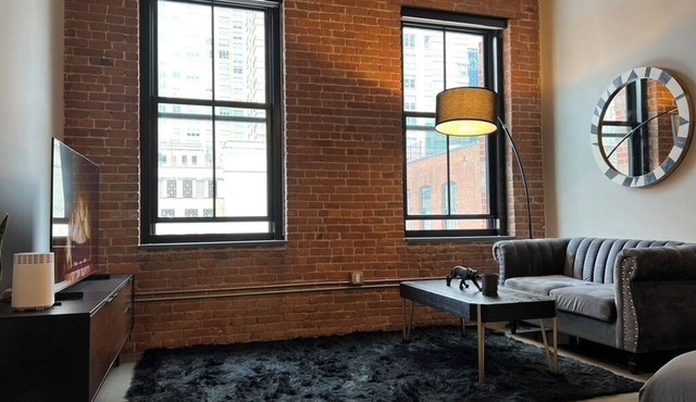 Luxe Industrial Loft in the Heart of City near NYC