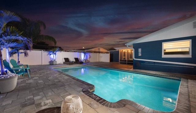 Luxe Retreat with Resort-Style Pool Backyard