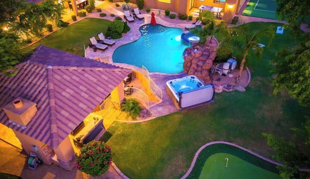 MIllion$DesertDream+ Waterslide+PickleballCrt+Golf