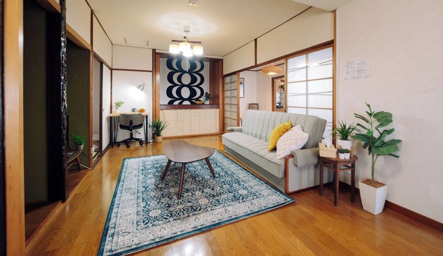 MIZUSHIMA OLD HOUSE｜Family and friends｜Nostalgic house｜98 ㎡｜Parking lot｜Bikan Historical Quarter 20 min.｜Seto Ohashi Bridge 30 min.｜Naoshima