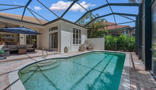 Naples Florida Fiddlers Creek 3 Bedroom Residence with private pool near beach.