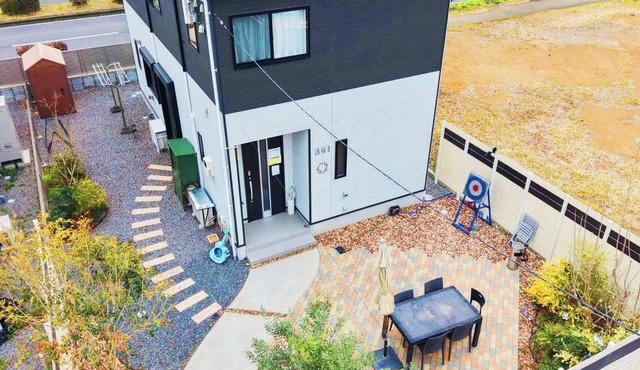 New built Tsukuba Garden House for familiesGuesthouse Qiao /Tsukuba Ibaraki