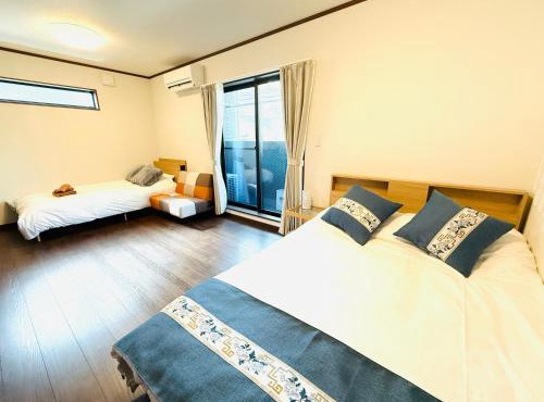 Nexus Villa Morishita Spacious Family Room 28sqm up to 4 guests 4 min walk to station