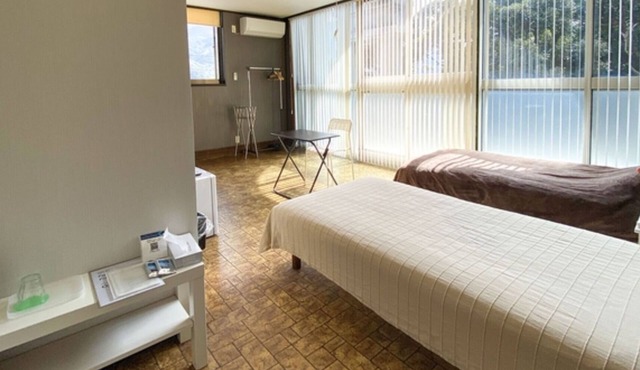 Nonsmoking Westernstyle twin room for 1 to 3 p/Hachijoshima Hachijo-cho Tokyo