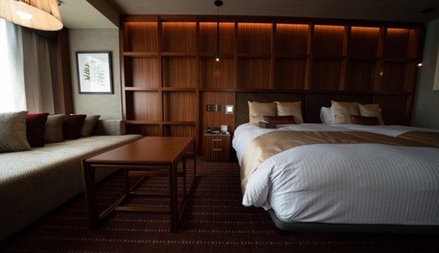 Nonsmoking Luxury twin with SKY SPA Room witho/Takasaki Gunma