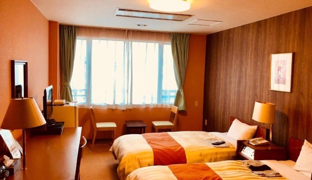 Nonsmoking twin Cross remodeling room without/Fuji Shizuoka