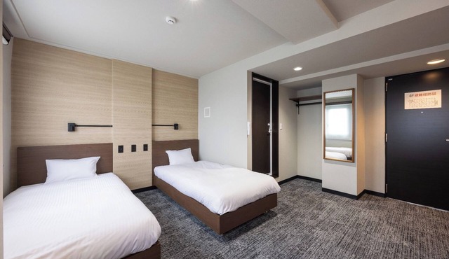 NonsmokingRenovated Twin RoomBreakfast include/Fukuyama Hiroshima