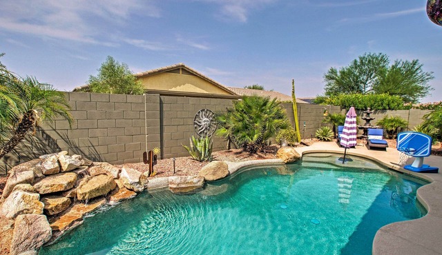 Patio + Pool Table: Estrella Oasis Near Hiking!