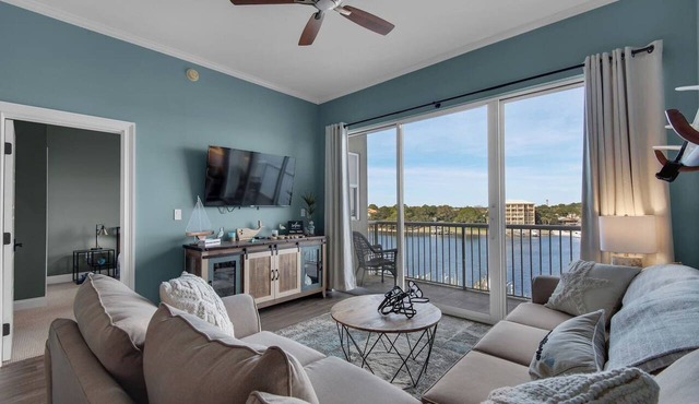 Penthouse Views & Coastal Ease: 2 BR w/King Beds