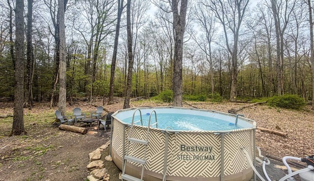 Pool Hot Tub Secluded Fire Pit Hammock