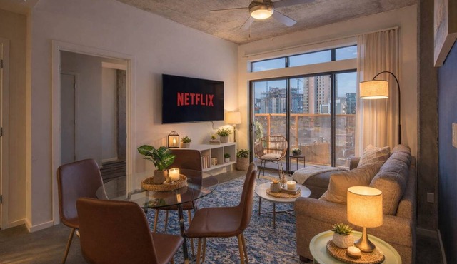 Prime Downtown Location w Gym, Pool, and Parking