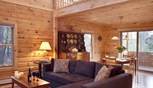 Pristine Woodstock Mountaintop Log Cabin — Only 4 Minutes to Town!
