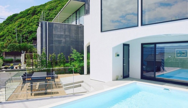 Private villa with pool and terrace where you can - Whole building rental/Yokosuka Kanagawa