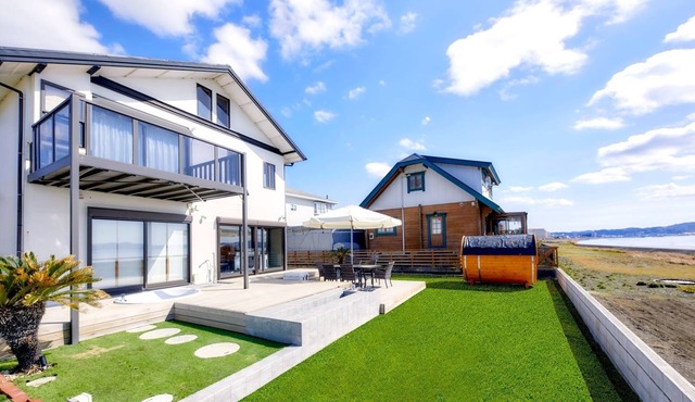 Private villa with sauna jacuzzi and foot bath wi/Tateyama Chiba
