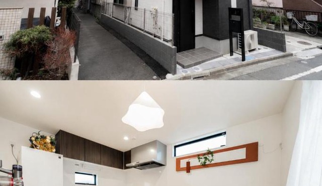 promotion 新宿别墅 全新3层楼独栋别墅 家的感觉 3卧室1厅 最大7人Brand new 3-story detached villa with a homey feel 3 rooms max 7P 近商圈 设备齐全 直达新宿 银座 涉谷 上野 表参道 品川