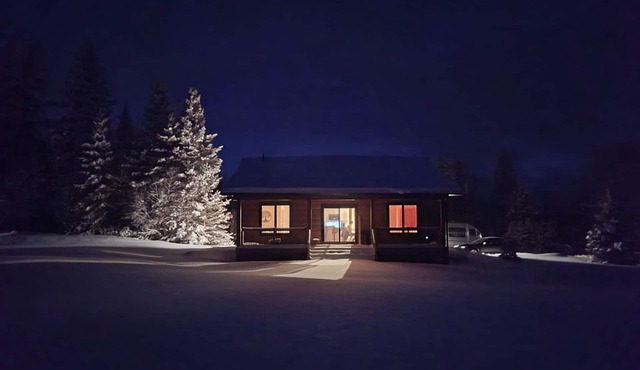 Quiet Cabin in the woods, on 50 acres with trails to soak in Nature.