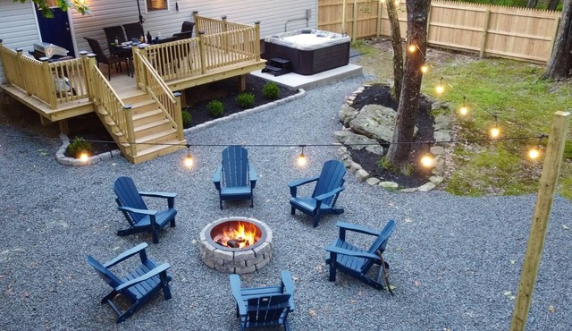 Relax & Enjoy This Renovated Home with a Hot Tub & Fire Pit