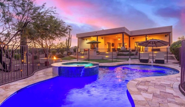 Rio Foothills Desert Estate|Pool, Spa & Game Room