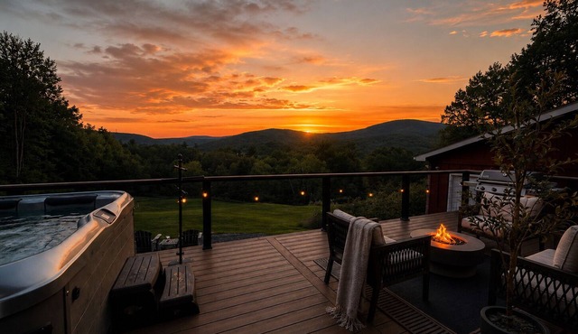 Romantic Catskill Getaway | HotTub w/Mountain View