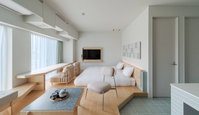 Room only plan Deluxe Room Twin Lounge service /Saijo Ehime