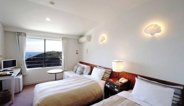 Room without meals Standard plan ocean view twin/Shimoda Shizuoka