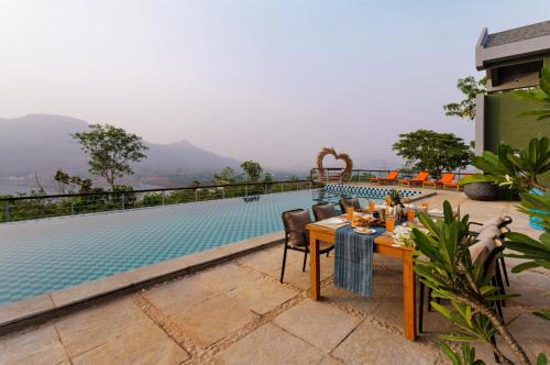 SaffronStays Antaraa -5BHK Karjat Villa with Lake View, Balinese Charm & Celebration Vibes