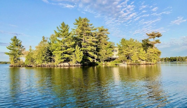 Salmon Island on Stoney Lake