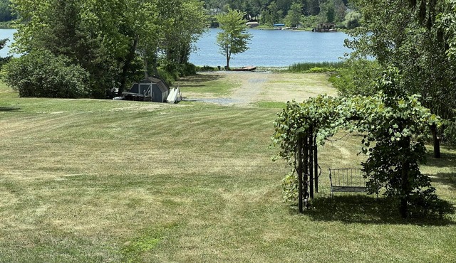 Serene Lakefront Retreat with Dock, Near Saratoga Racetrack