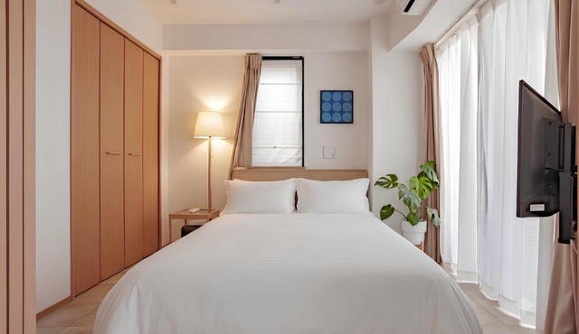 SHIKA HOME 静かな清潔モダンマンション 洗濯浴室乾燥機付 Elev付-キッチン,洗濯機浴室乾燥機完備-夏のイベントを楽しめる立地