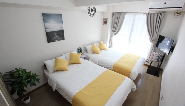 Shinjuku 1-Stop! Walk to Hatsudai/4-Person Stay with Wi-Fi (B)