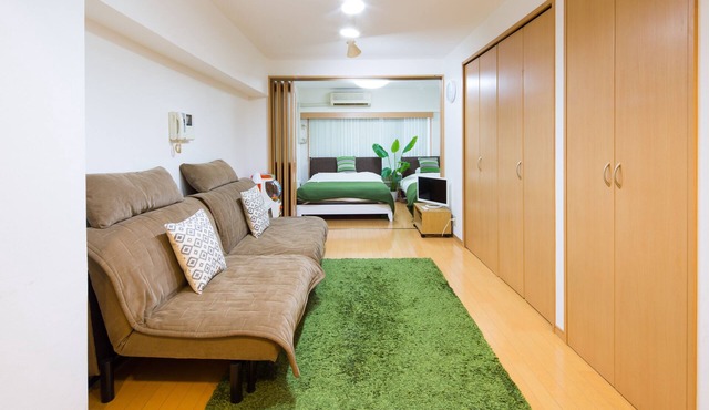 Shinjuku Clean and cozy studio apartment for up to 6 people/WiFi