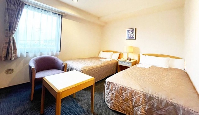 Standard twin smoking room with breakfast of your / Kisarazu Chiba