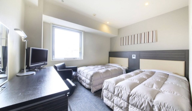 Stay without meals Twin room smoking/Hachioji Tokyo