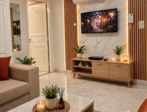 Studio chic, bien equipee pour un sejour de repos
