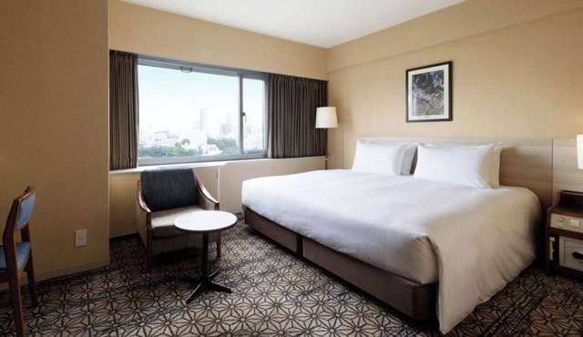 Super King hotel with AC, WiFi, fitness room in fantastic Minato City