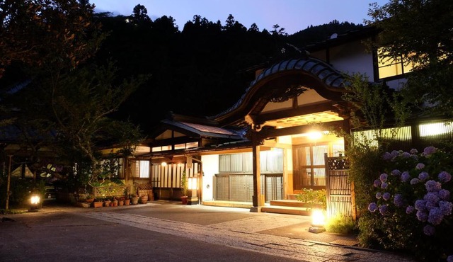 Temple Lodging Shukubo Kakurinbo at west side of MtFuji