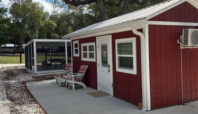 The Hen House- a tranquil 1-bedroom cabin on the Ocala National Forest boundary