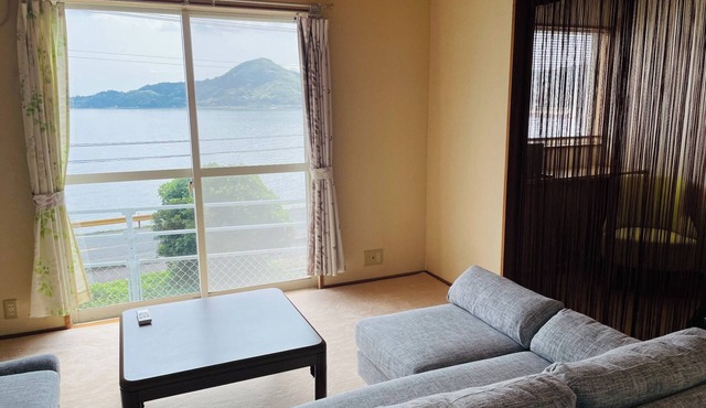 The ocean view from the window is amazing/Oshima District Yamaguchi