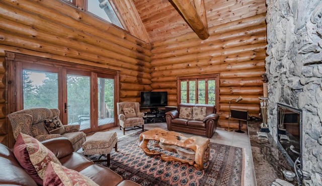 Timber Shores Rustic Waterfront Log Cabin