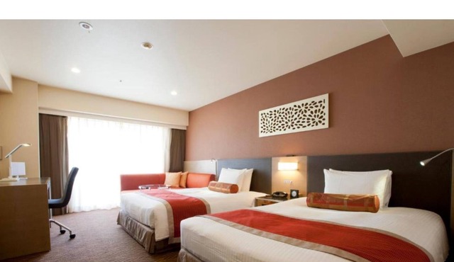 Twin room Smoking 27 sqm 140 cm wide bed x 2 | / Chuo-ku Tokyo