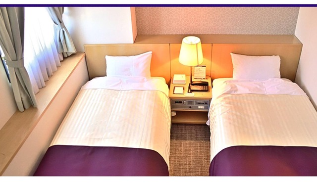 Twin room smoking basic plan No meals Rack ra / Takasaki Gunma