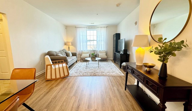 Upscale Cozy 2-bedroom apartment with AC, WiFi