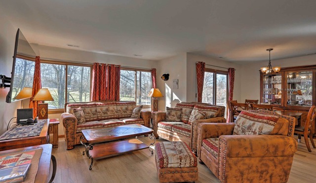 Vernon Township Condo Near Golfing + Skiing!