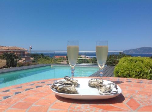 villa 4 etoiles vue mer 3-4 chambres