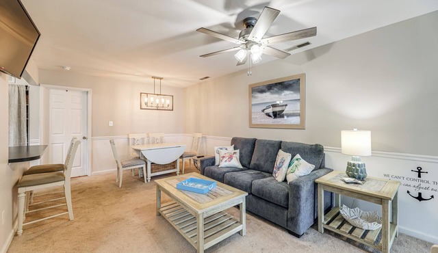 Walk to Beach + Restaurants: Ocean City Getaway