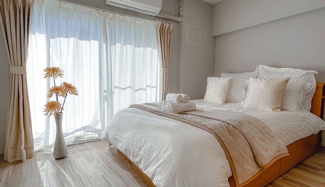 Walk to Shibuya Sta.! Luxe 6th Floor 1BR, Private Balcony, Gym in Building
